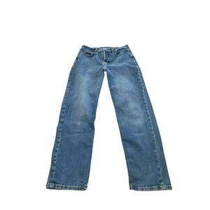 Old Navy Blue Sky Hi- Straight Secret Smooth Pocket High Rise Jean Size 6